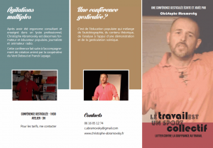 Les ateliers Post-conf’